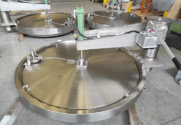 Chiusure rapide a settori utilizzate nel progetto Plastic Energy.